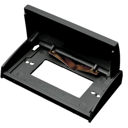 Pinpoint Weatherproof GFCI Outlet Cover, Black PI3026638